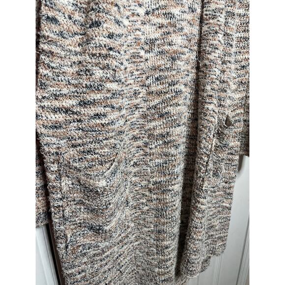 Pilcro Sweater Cardigan Womens Space Dyed Duster Long Open Front XS - Picture 4 of 10
